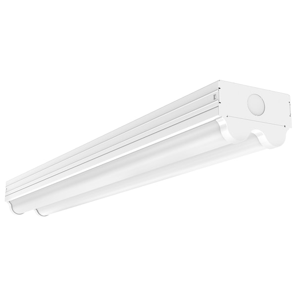 Satco 2-Foot 20 Watt LED Double Light Strip Fixture - 2200 Lumens - 4000K - 120-277V 65/1070 - main